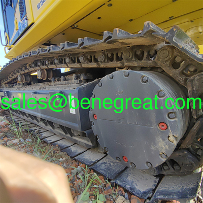 8 rouleaux de piste Excavateur d'occasion/d'occasion 9,7m de creusement de la ligne de ramassage moteur Komatsu SAA6D125E-5 fournisseur