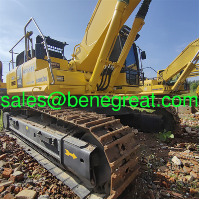 8 rouleaux de piste Excavateur d'occasion/d'occasion 9,7m de creusement de la ligne de ramassage moteur Komatsu SAA6D125E-5 fournisseur
