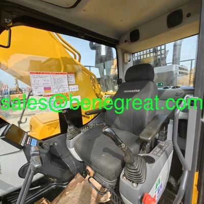 6.7 Mètre de profondeur de creusement Excavateur PC450 d'occasion Avec réservoir de carburant de puissance de 263 kW 350L fournisseur