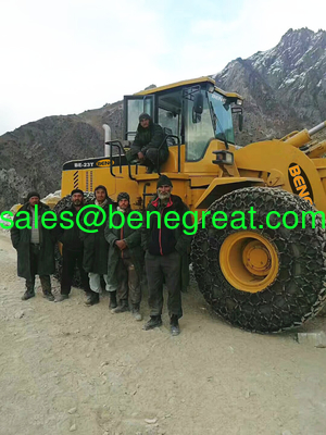 Chinese 23ton forklift loader 23ton diesel forklift 23ton wheel loader with Cummins engine for sale fournisseur