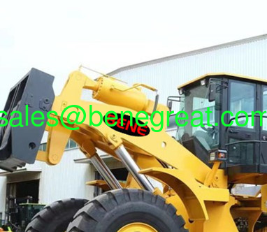 BENE 50 tonnes Téléchargeur à fourche pour blocs de granit Traitement VS Caterpillar 988H chargeur à roues lourdes fournisseur