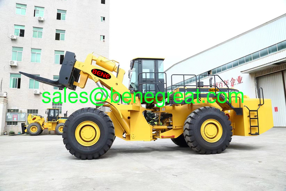 Le plus grand chargeur à roues chinois BEM998-50T avec 50000 kg de capacité et de transmission de puissance 50 tonnes chargeur de bloc pour la mine de pierre fournisseur