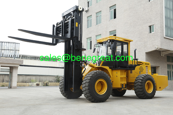 Chinese 15ton 16ton all terrain forklift 16ton 4x4 articulated forklift rough terrain with triplex mast cheap price fournisseur
