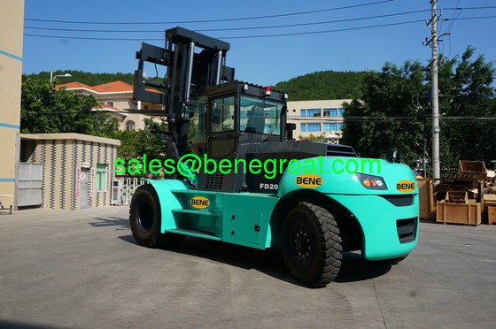 20 tonnes de chariot élévateur diesel FD200 avec transmission ZF à transmission automatique à vendre fournisseur