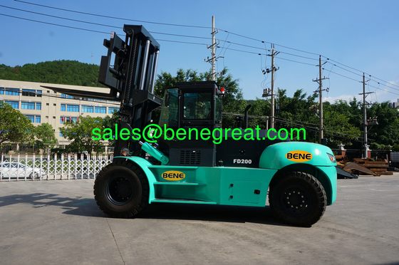 BENE 20ton heavy duty forklift with 3500mm lifting heigh 20ton container forklift with OEM service fournisseur