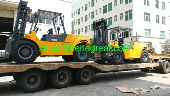 12 à 13 tonnes de chariot élévateur diesel 13 tonnes de chariot élévateur avec moteur Cummins à vendre fournisseur