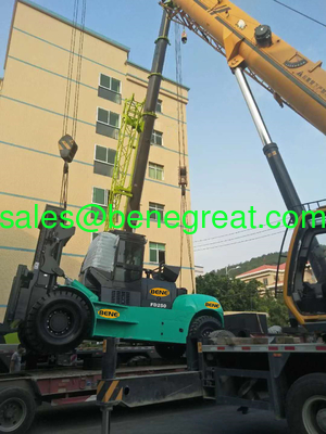 BENE 25 tonnes à 28 tonnes chariot élévateur lourd FD250 avec boîte de vitesses ZF à joystick à vendre fournisseur